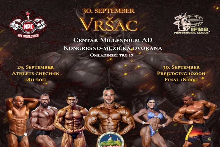 BODYBUILDING ДОГАЂАЈ У КОНГРЕСНОЈ ДВОРАНИ ЦЕНТРА MILLENNIUM...